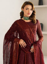 Alizeh Formals Embroidered Chiffon 3 Piece Unstitched Suit AF25AF D-2190 LIYANA